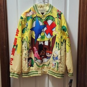 Copy Members Only X Nickelodeon Jacket Mens SZ Large NWT